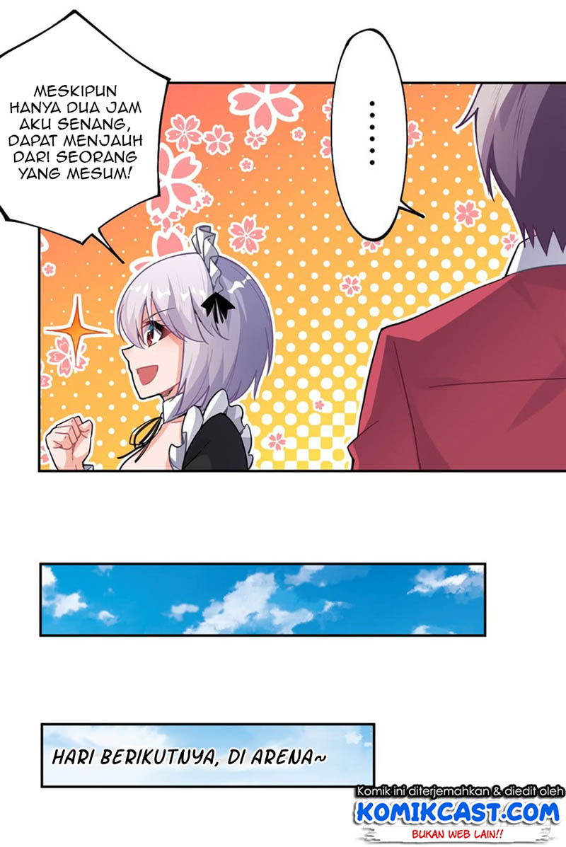 I Picked Up a Demon Lord as a Maid Chapter 18 Bahasa Indonesia